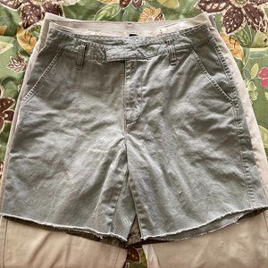 Old Navy Fatigue Army Green Cut-off Shorts 6